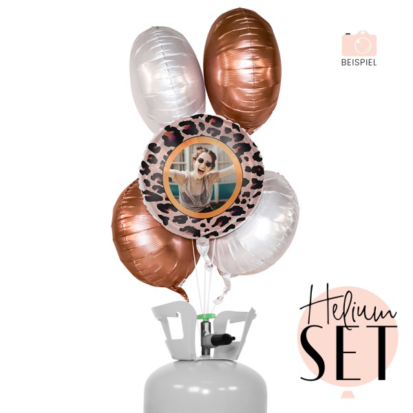 Helium Set - Fotoballon - Happy Birthday Du wildes Ding