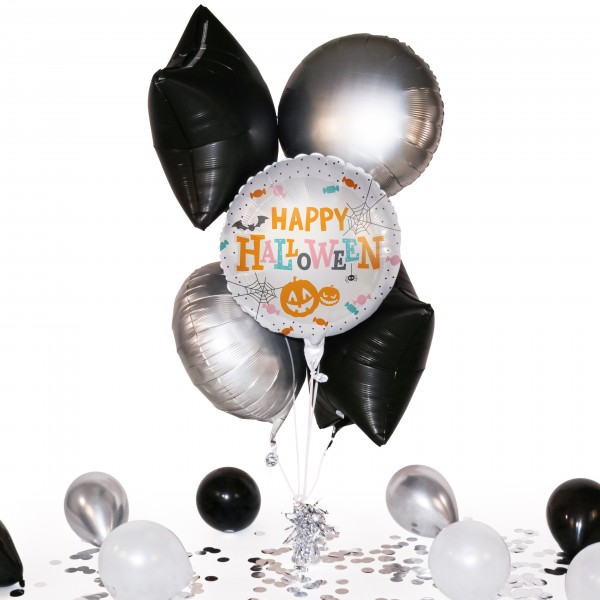 Heliumballon in a Box - Happy Halloween