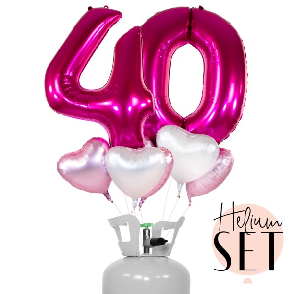 Helium Set - Pink Fourty