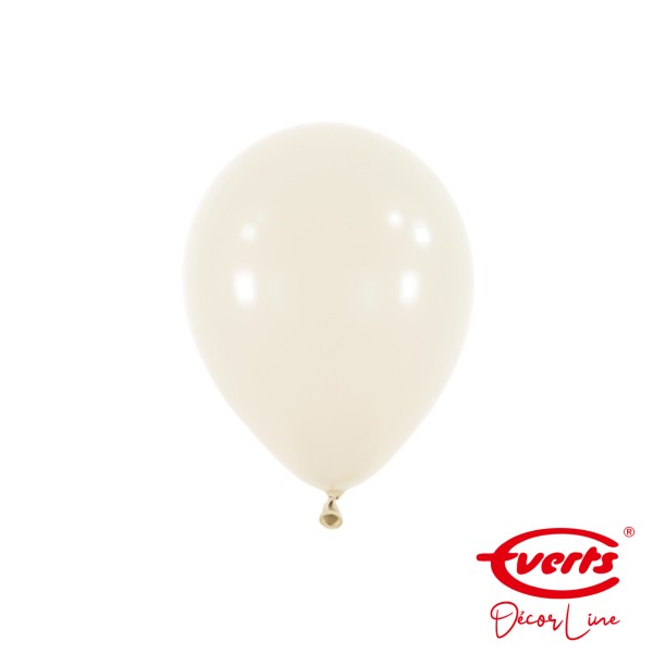 100 Luftballons - DECOR - Ø 12cm - Pearl &amp; Metallic - Ivory