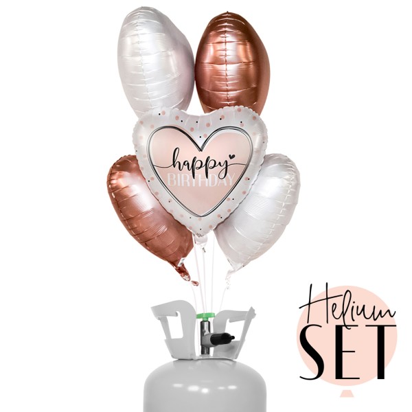 Helium Set - Glossy Birthday