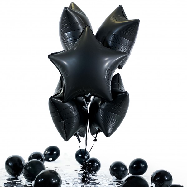 Heliumballon in a Box - Matte - Jet Black