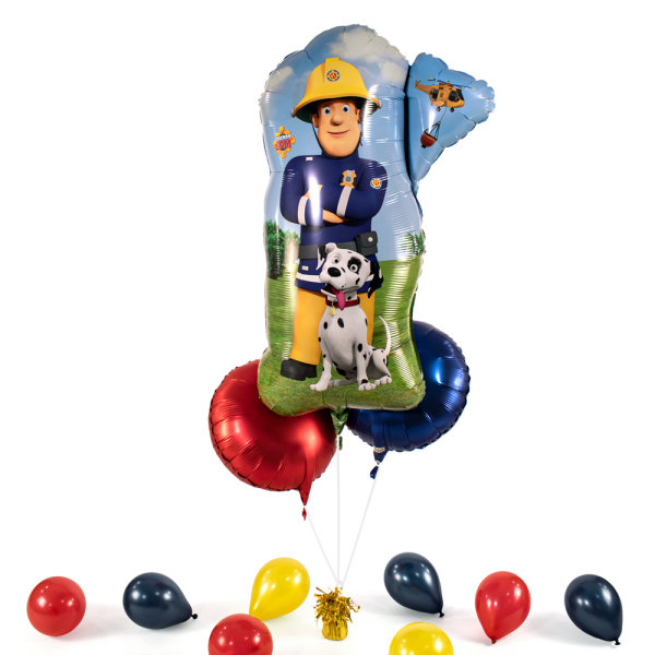 Heliumballon XXL in a Box - Fireman Sam