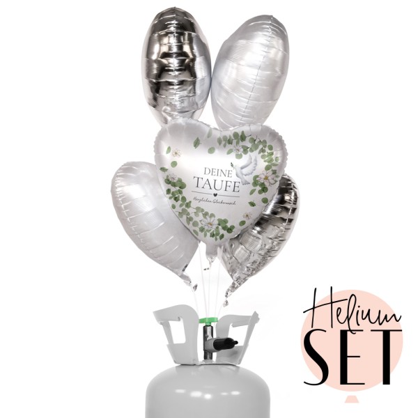 Helium Set - Baptize heartly wishes