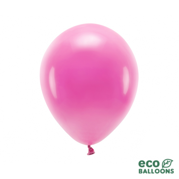 10 ECO-Luftballons - Ø 30cm - Fuchsia