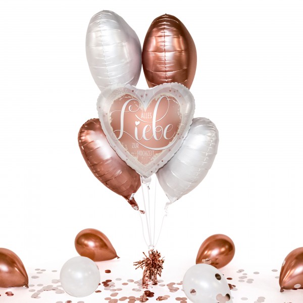 Heliumballon in a Box - Alles Liebe zur Hochzeit