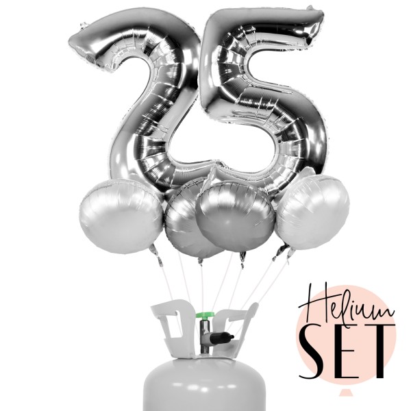 Helium Set - Silver Twenty Five