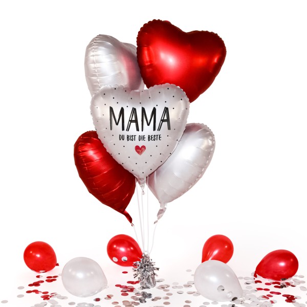 Heliumballon in a Box - Loving Mum