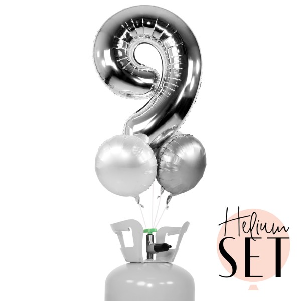 Helium Set - Silver Nine