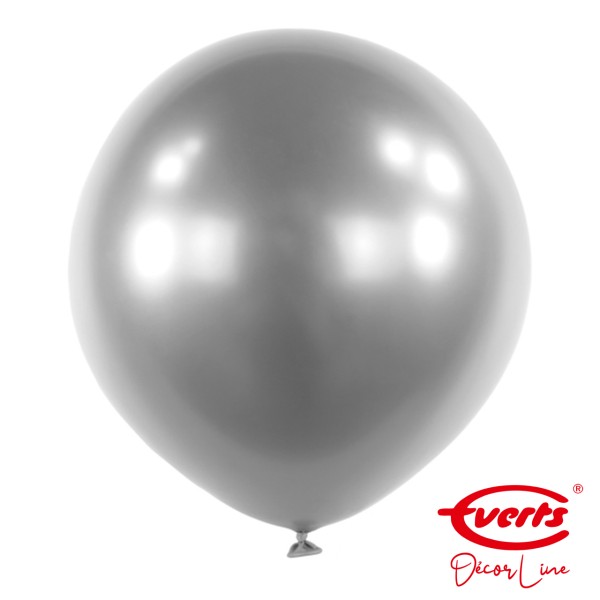 4 Riesenballons - DECOR - Ø 61cm - Satin Luxe - Platinum
