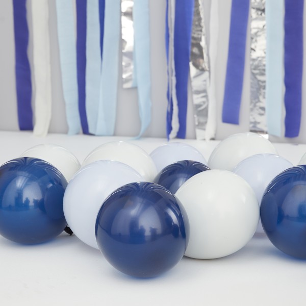 40 Balloon Pack - 5 inch - Blues