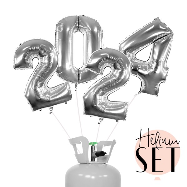 Helium Set - HNY 2024 Silver