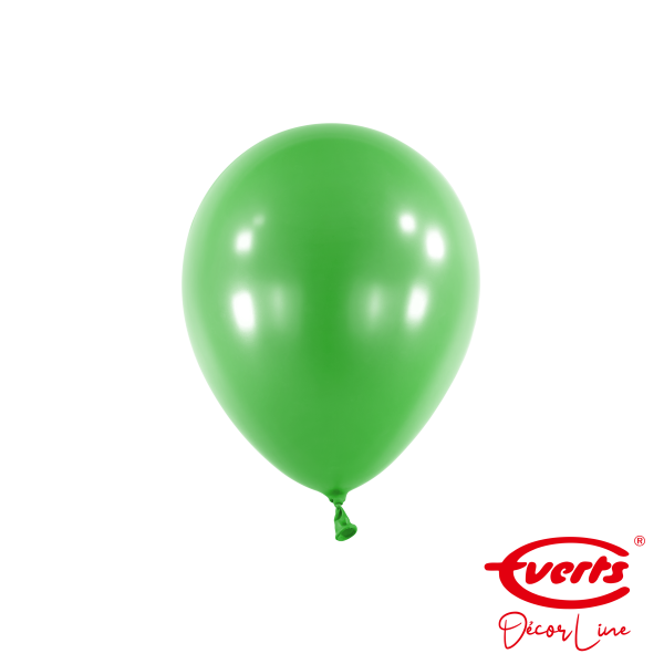 100 Miniballons - DECOR - Ø 13cm - Pearl &amp; Metallic - Festive Green
