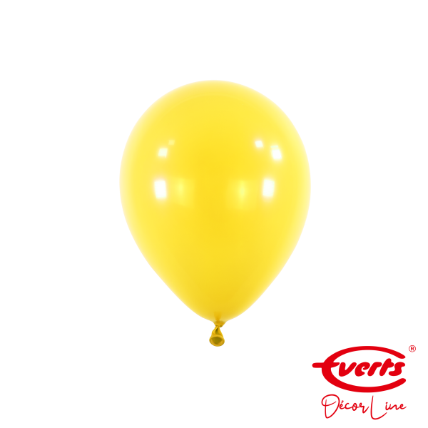 100 Miniballons - DECOR - Ø 13cm - Sunshine Yellow