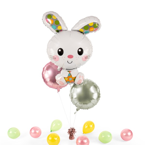 Heliumballon XXL in a Box - Bouncing Bunny