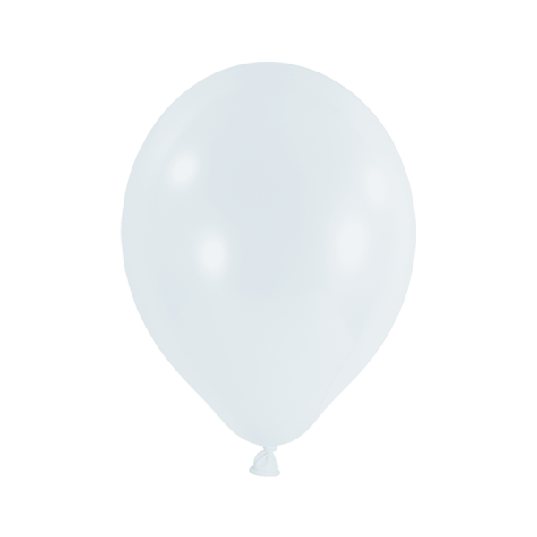 10 Luftballons - Ø 30cm - Pastel Light Misty Blue