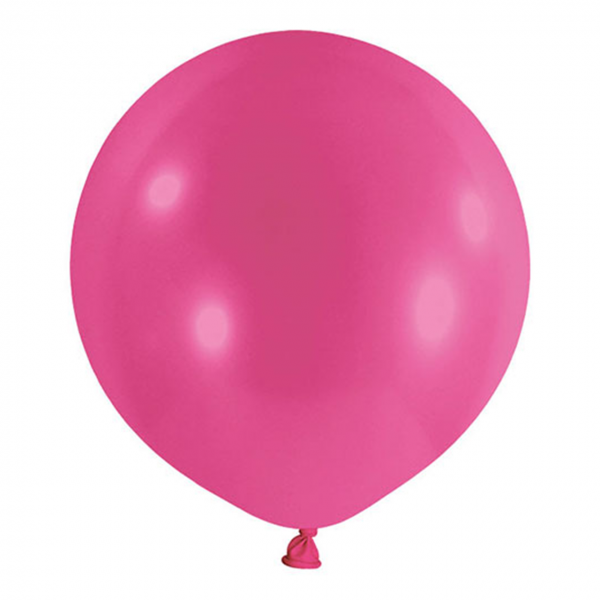 1 Riesenballon - Ø 60cm - Pastell - Pink