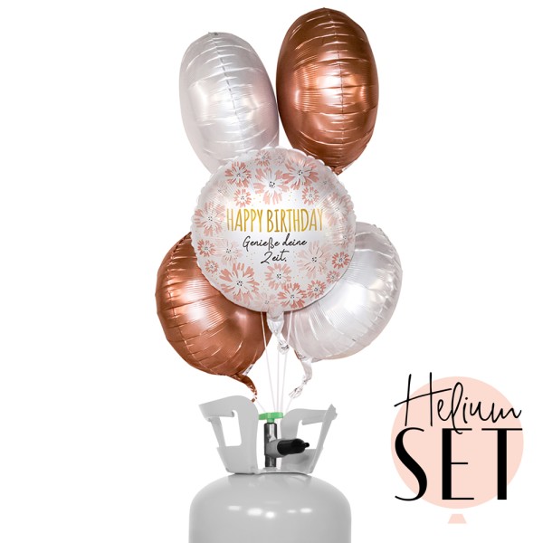 Helium Set - Bloomy Birthday Bash