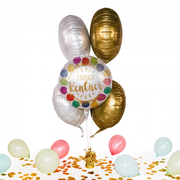 Heliumballon in a Box - Endlich Rentner