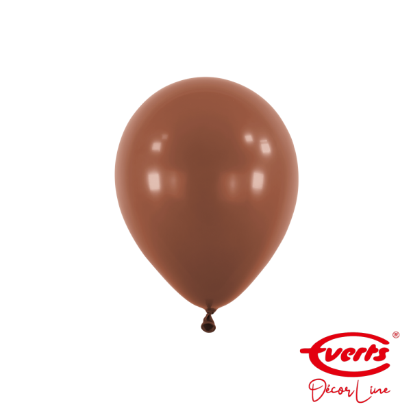 100 Miniballons - DECOR - Ø 13cm - Chocolate