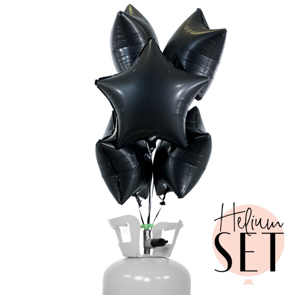 Helium Set - Matte - Jet Black