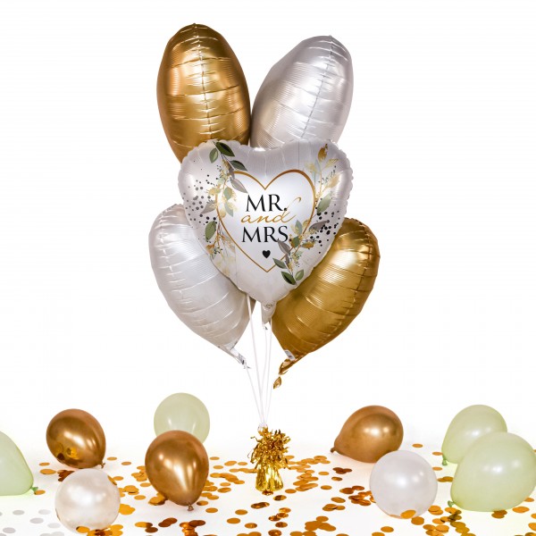 Heliumballon in a Box - Mr. &amp; Mrs. Botanical