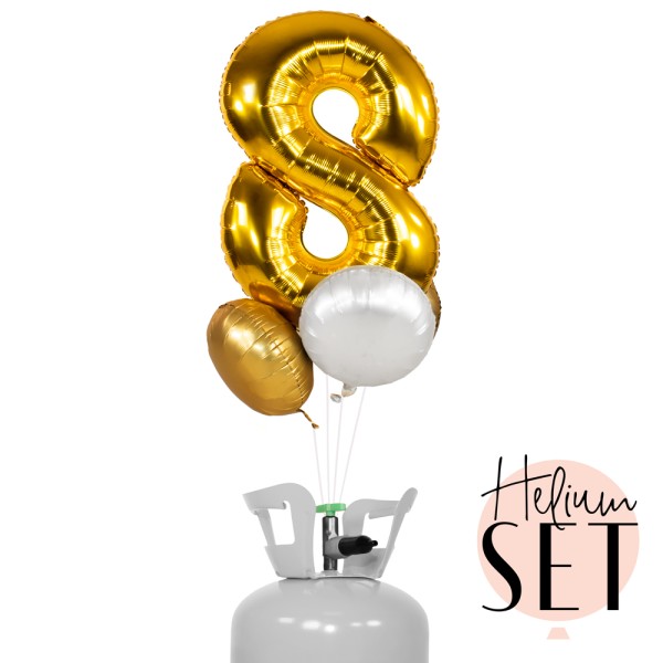 Helium Set - Golden Eight