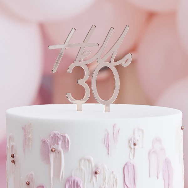1 Cake Topper - Thirty