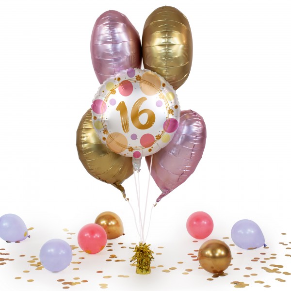 Heliumballon in a Box - Shiny Dots 16