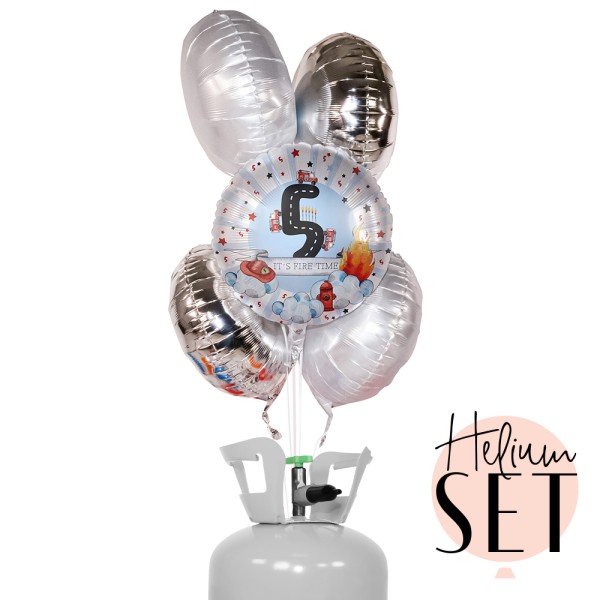 Helium Set - Happy Fire Engine - Fünf