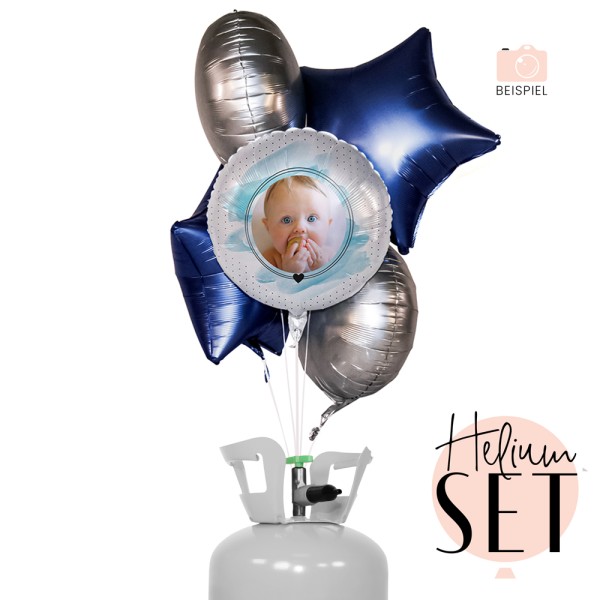 Helium Set - Fotoballon - Welcome the the World, Baby Boy!