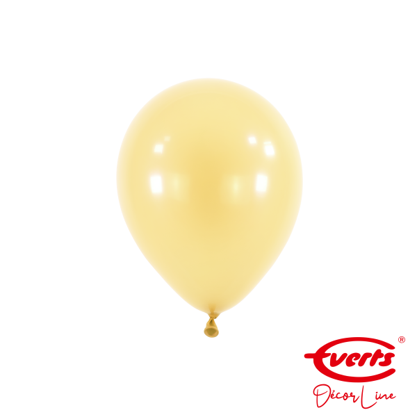 100 Miniballons - DECOR - Ø 13cm - Vanilla Cream