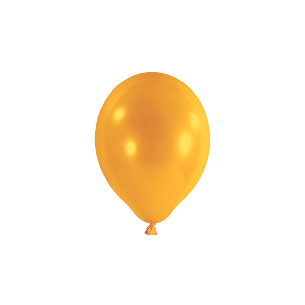 100 Miniballons - Ø 12cm - Orange
