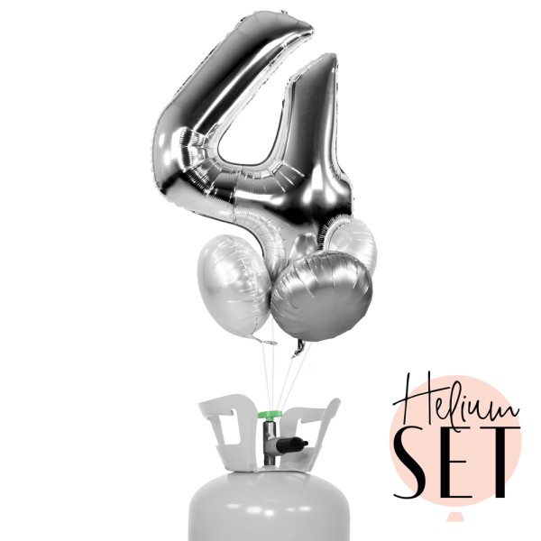 Helium Set - Silver Four
