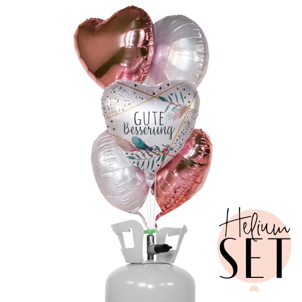 Helium Set - Gute Besserung Boho