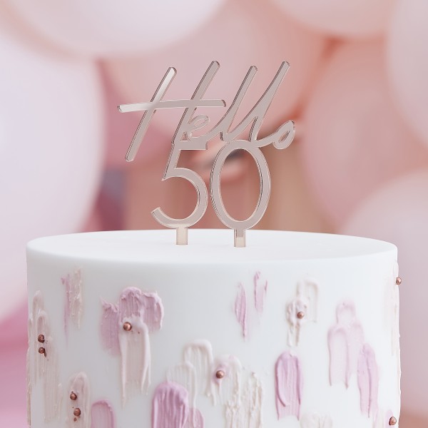 1 Cake Topper - Fifty