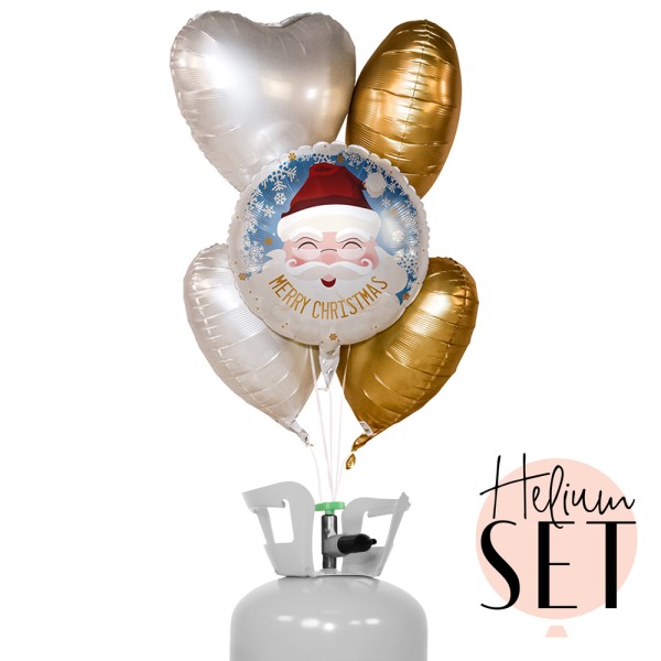 Helium Set - Santa Merry Christmas