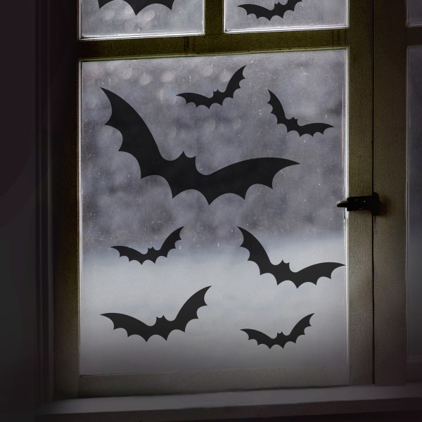 2 Window Stickers - Bats