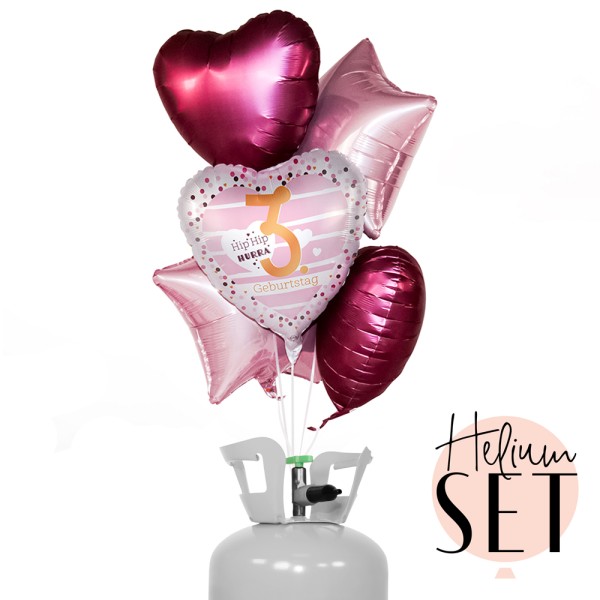 Helium Set - Pretty in Pink - Three